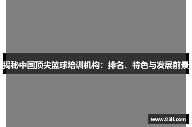 揭秘中国顶尖篮球培训机构：排名、特色与发展前景